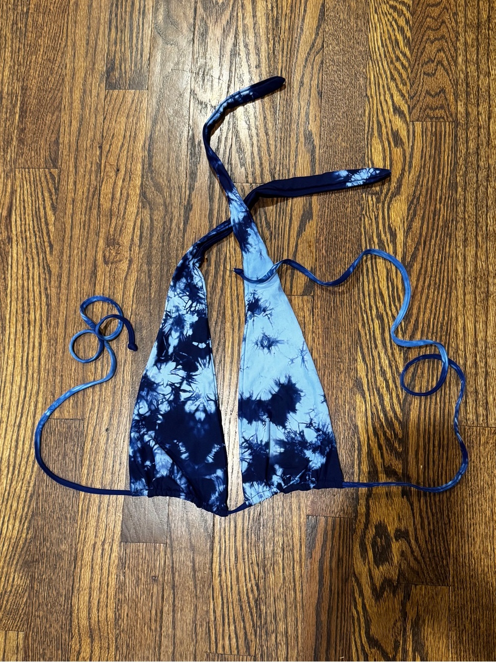Frankie’s Bikinis Tie Die Halter Bikini Top Sofia Richie Collection